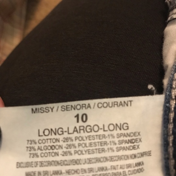 GV Amanda jeans. Sz 10l. Multiple available. - Picture 10 of 10